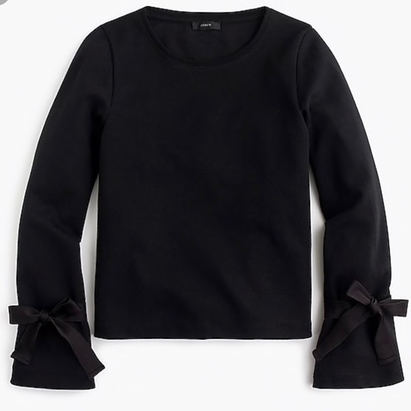 J. Crew Tops - ❤️REDUCED❤️ BRAND NEW J.Crew Tie-Sleeve Sweatshirt